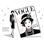 Megan Hess. Coco Chanel: The Illustrated World of a Fashion Icon варинант исполнения - 2 | Loft Concept в Саратове