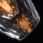 Подвесной светильник со стеклянном плафоном в форме бокала Kaleido варинант исполнения - 42 | Loft Concept в Саратове