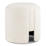 Дизайнерский Пуф Букле Poof Alice White Boucle  варинант исполнения - 1 | Loft Concept в Саратове