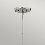 Подвесной светильник с матовым стеклянным коническим плафоном в современном стиле Hinkley варинант исполнения - 3 | Loft Concept в Саратове