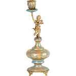 Фарфоровый подсвечник Ангел во главе Voki варинант исполнения - 1 | Loft Concept в Саратове