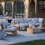 Уличное кресло из массива акации Trivett Wooden Chair варинант исполнения - 10 | Loft Concept в Саратове