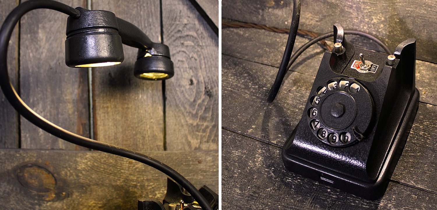 Настольная лампа Soviet Telephone I Настольная лампа Soviet Telephone I - Loft-Concept в Саратове