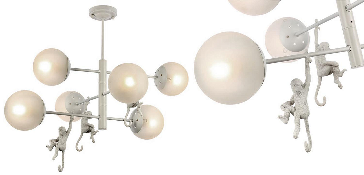 Люстра Hanging Monkey 6 lamp Люстра Hanging Monkey 6 lamp - Loft-Concept в Саратове