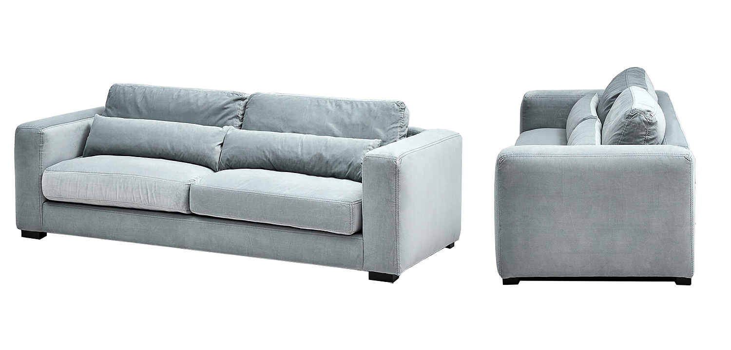 Диван Kleber Sofa soft blue Диван Kleber Sofa soft blue - Loft-Concept в Саратове