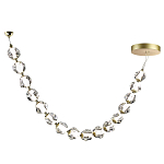 Подвесной светильник из прозрачных шаров Bubbles Bocci варинант исполнения - 7 | Loft Concept в Саратове