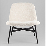 Кресло лаунж Ease белый варинант исполнения - 4 | Loft Concept в Саратове