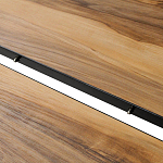 Стол обеденный раздвижной с прямоугольной столешницей на четырех черных ножках Blair варинант исполнения - 8 | Loft Concept в Саратове