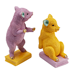 Держатель для книг Multicolored Piglet Bookends варинант исполнения - 2 | Loft Concept в Саратове