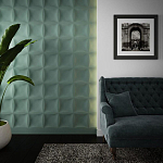 Гипсовая 3D Панель M-23 варинант исполнения - 1 | Loft Concept в Саратове