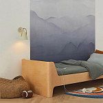 Корзина синяя Elewisa Wicker Basket варинант исполнения - 6 | Loft Concept в Саратове