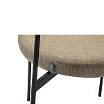 Стул металлический с мягкой спинкой и сиденьем Alfie Chair варинант исполнения - 9 | Loft Concept в Саратове