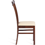 Стул деревянный с узором ручной работы Espresso варинант исполнения - 4 | Loft Concept в Саратове