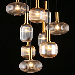 Люстра подвесная Karmelitta Smoky Black варинант исполнения - 1 | Loft Concept в Саратове