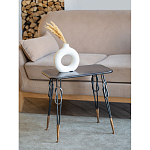 Столик приставной в стиле лофт Unlimited Freedom варинант исполнения - 7 | Loft Concept в Саратове