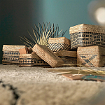 Корзина с крышкой Taji Wicker Basket варинант исполнения - 3 | Loft Concept в Саратове