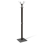 Вешалка с квадратным основанием и 4-мя металлическими крючками Industrial Metal Rust варинант исполнения - 1 | Loft Concept в Саратове