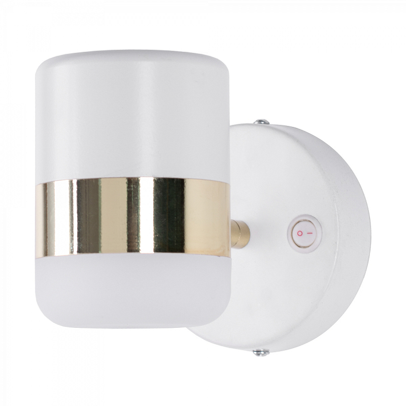 Бра Seeddesign Wall Lamp White Белый Латунь Бра Seeddesign Wall Lamp White Белый Латунь в Саратове | Loft Concept