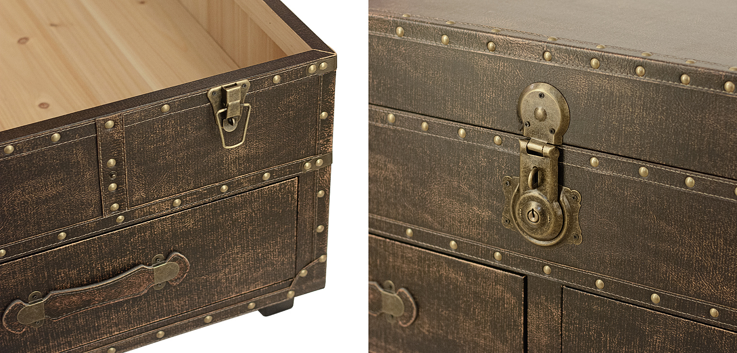 Сундук Chest Basil на ножках Сундук Chest Basil на ножках - Loft-Concept в Саратове