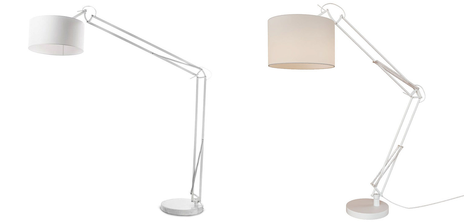 Торшер Garner Floor lamp white Торшер Garner Floor lamp white - Loft-Concept в Саратове