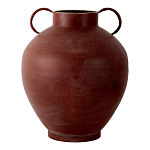 Ваза бордовая с 2-мя фактурными ручками Vase Burgundy Glaze варинант исполнения - 1 | Loft Concept в Саратове