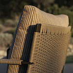 Дизайнерское уличное кресло на металлическом каркасе PHOENIX Armchair варинант исполнения - 9 | Loft Concept в Саратове