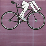 Плитка с узором Осьминог велосипедист варинант исполнения - 6 | Loft Concept в Саратове