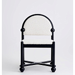 Дизайнерский стул деревянный с полукруглой спинкой Highquality варинант исполнения - 4 | Loft Concept в Саратове