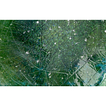 Керамический столик зеленый "Цилиндр" варинант исполнения - 4 | Loft Concept в Саратове