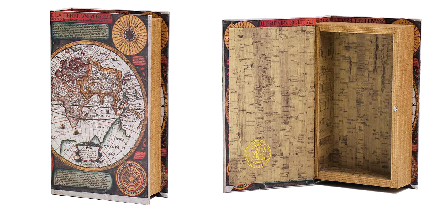 Шкатулка-книга Map of The World Book Box Шкатулка-книга Map of The World Book Box - Loft-Concept в Саратове
