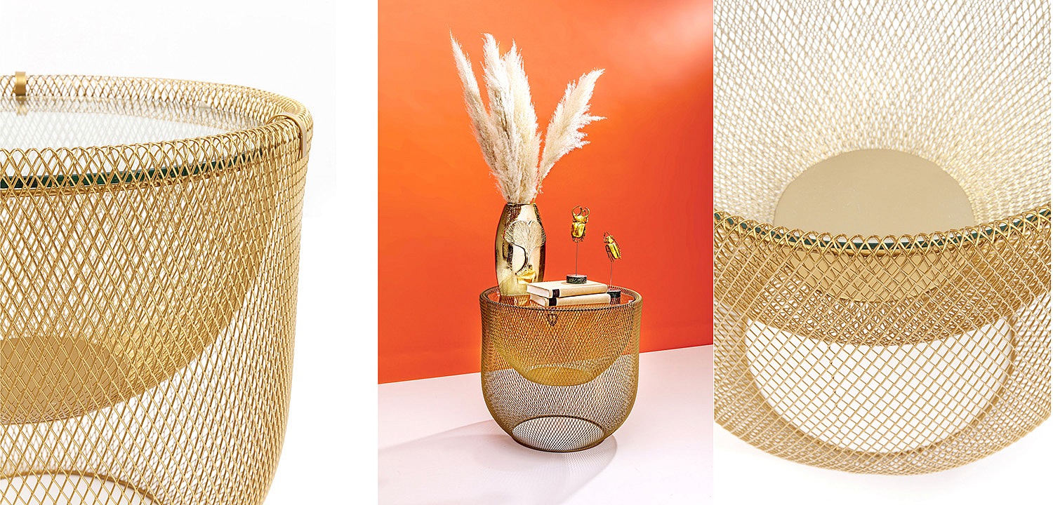 Кофейный стол Golden Grid - Loft-Concept в Саратове