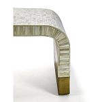 Стол журнальный Белый  BONE INLAY SIDE TABLE-Cream варинант исполнения - 3 | Loft Concept в Саратове