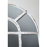 Зеркало-окно с эффектом старения в венецианском стиле Venetian White Mirror варинант исполнения - 3 | Loft Concept в Саратове