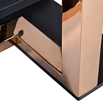 Стол обеденный со стальными ножками оригинальной формы Gourmet Meal варинант исполнения - 4 | Loft Concept в Саратове