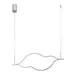 Подвесной светильник волнообразный изогнутый на двух тросах 123 см Spiral Lighting варинант исполнения - 2 | Loft Concept в Саратове