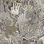 Ткань Jungle Animaux Camoufles Бежевый Велюр N 1147 варинант исполнения - 1 | Loft Concept в Саратове