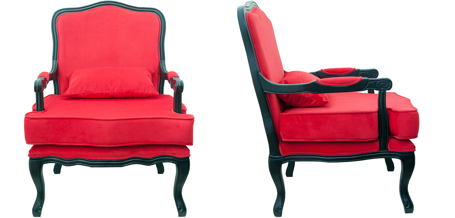 Кресло Harold Chair red Кресло Harold Chair red - Loft-Concept в Саратове