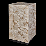 Торшер прямоугольный из натурального камня Calcite Geometry варинант исполнения - 9 | Loft Concept в Саратове