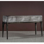 Консоль прямоугольная серая с 4-мя выдвижными ящиками Grany варинант исполнения - 1 | Loft Concept в Саратове