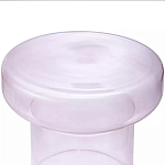 Кофейный столик стеклянный Elegant Lilac Glass Model варинант исполнения - 4 | Loft Concept в Саратове