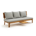 Садовый диван-трансофрмер Kate серый варинант исполнения - 1 | Loft Concept в Саратове