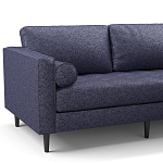 Мебельная ткань Шенилл синий цвет 138 см T4-33 варинант исполнения - 5 | Loft Concept в Саратове