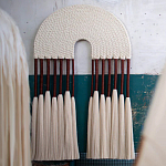 Настенное украшение из хлопковых нитей Volcan Wall Hanging варинант исполнения - 1 | Loft Concept в Саратове