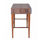 Стол письменный из массива бука с 2-мя ящиками серый Wenge Light варинант исполнения - 2 | Loft Concept в Саратове