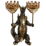 Подсвечник в виде дракона Dragon with Two Candlesticks варинант исполнения - 9 | Loft Concept в Саратове