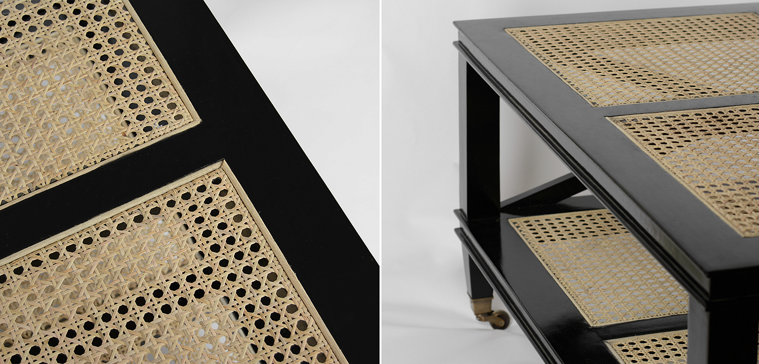 Кофейный стол Jacqueline Wicker Shelves Кофейный стол Jacqueline Wicker Shelves - Loft-Concept в Саратове