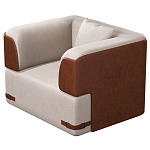 Кресло Richmond  с кожаной отделкой варинант исполнения - 2 | Loft Concept в Саратове