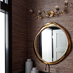 Зеркало в ассиметричной золотой раме Mirror of Aragorn варинант исполнения - 4 | Loft Concept в Саратове