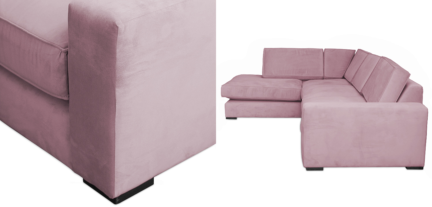 Диван угловой Lombardi Sofa вялая роза Диван угловой Lombardi Sofa вялая роза - Loft-Concept в Саратове