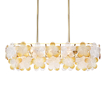 Люстра овальная с цветочными мотивами Light Floral Glow варинант исполнения - 2 | Loft Concept в Саратове